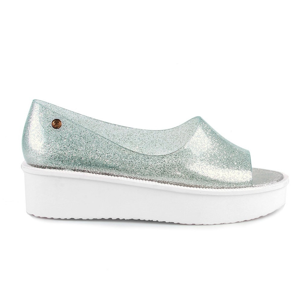 Rosario Jelly Peep Toe Platform Sandals